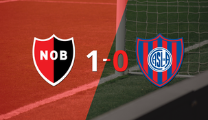 con un solo tanto, newell`s derroto a san lorenzo en el coloso del parque