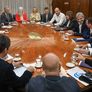 El Gobierno se reunió con legisladores aliados. El Gobierno se reunió con legisladores aliados.