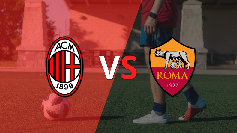 Roma sacó un punto luego de empatar a 2 goles con Milan