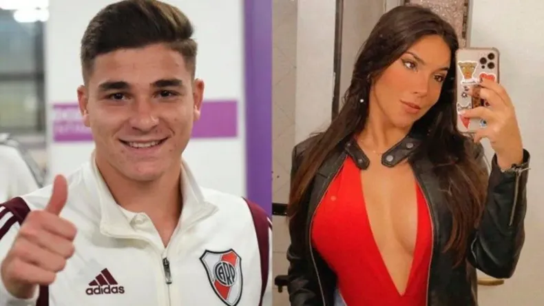 Luciana Milessi le hizo un particular regalo a Julián Álvarez por su cumpleaños.
