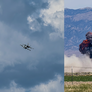 Los cuatro pilotos salieron sanos y salvos, aseguraron los responsables del espectáculo. Los cuatro pilotos salieron sanos y salvos, aseguraron los responsables del espectáculo.