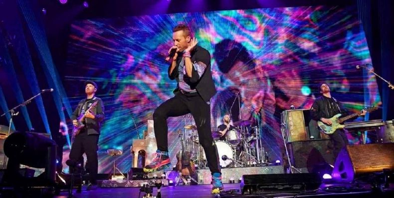 Coldplay alcanzó el récord de Roger Waters en el Monumental.