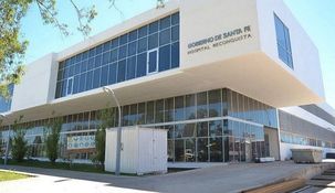 La niña fue internada en el establecimiento médico.