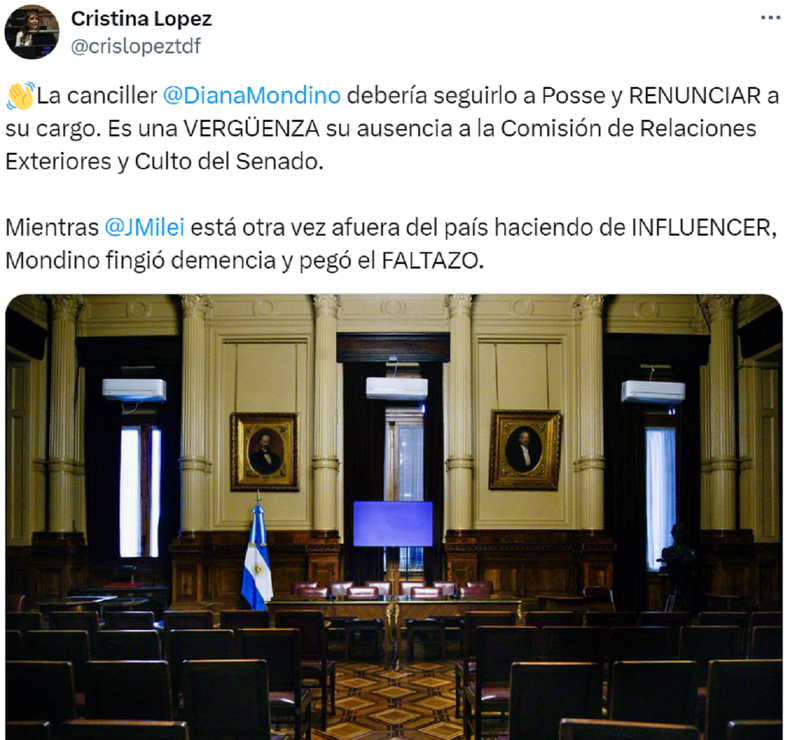 La publicaci&oacute;n de Cristina L&oacute;pez.
