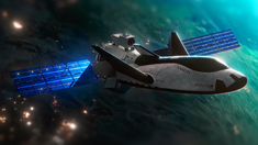 El futurista vehículo espacial Tenacity, diseñado para misiones reutilizables, está preparado para su misión a través del cohete Vulcan Centaur de United Launch Alliance El futurista vehículo espacial Tenacity, diseñado para misiones reutilizables, está preparado para su misión a través del cohete Vulcan Centaur de United Launch Alliance