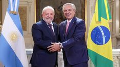 Lula da Silva y Alberto Fernández.