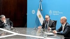 Kulfas en la presentación de la línea de crédito.