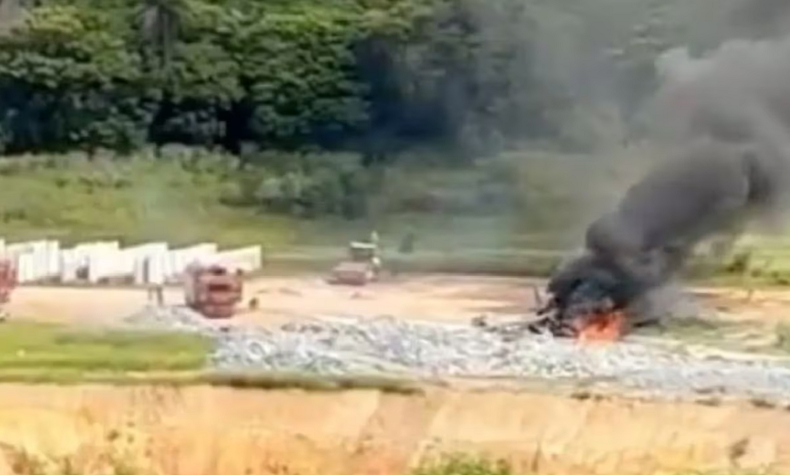 Una avioneta se estrelló en el despegue