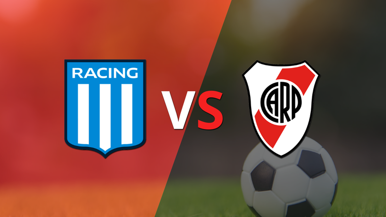 Con doblete de Miguel Ángel Borja, River Plate derrotó a Racing Club