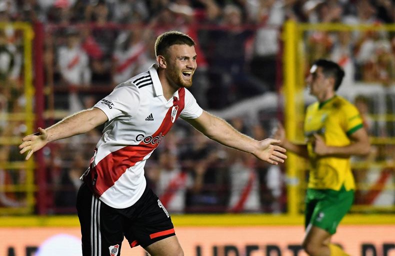 Beltrán convirtió el 2-0 para el Millonario.&nbsp;