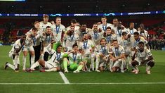 El plantel campeón de Europa de Real Madrid. El plantel campeón de Europa de Real Madrid.