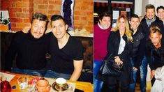 Tras su separación, Tinelli posó con el Kun Agüero en Manchester Tras su separación, Tinelli posó con el Kun Agüero en Manchester