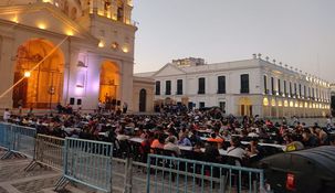 Los fieles en la catedral cordobesa.