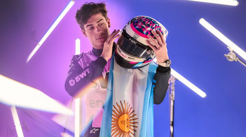 El piloto argentino Franco Colapinto.