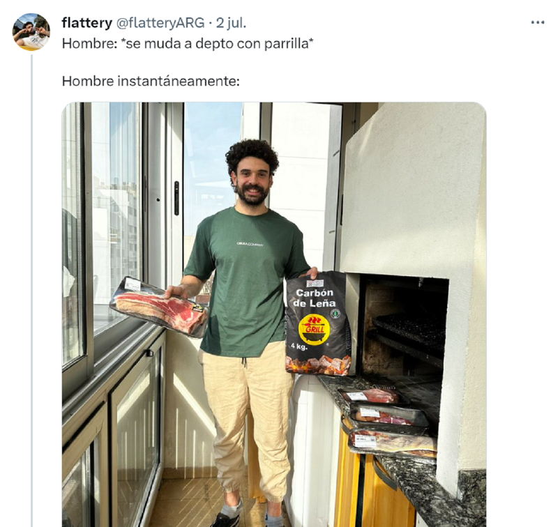 El tuit viralizado.