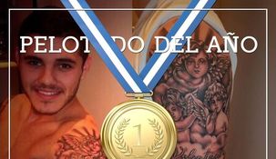 Eligen a Icardi como el pelotudo del año por el tatoo de los hijos de Wanda Eligen a Icardi como el pelotudo del año por el tatoo de los hijos de Wanda