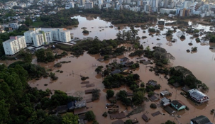 Más de 39 muertos por el paso de un ciclón en el sur de Brasil.