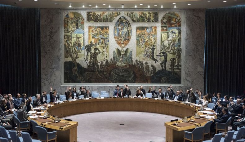 El Consejo de Seguridad de la ONU.&nbsp;
