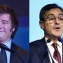El presidente Javier Milei y Martín Rappallini, titular de la UIA.&nbsp;
