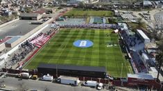 La cancha de Barracas Central está en remodelación. La cancha de Barracas Central está en remodelación.