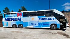 El histórico Menemóvil de 1995.