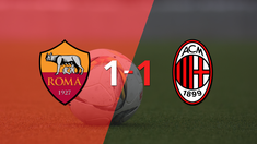 roma y milan igualaron 1 a 1
