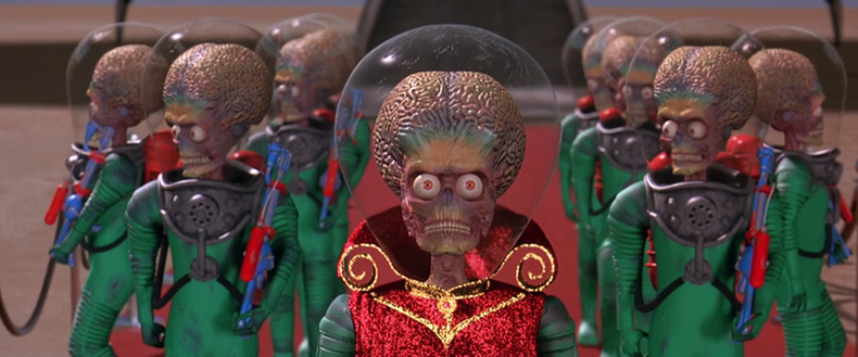 A 20 años del estreno, los 10 mejores tatuajes sobre Mars Attacks ...