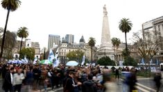 Fue la marcha número 2.369 de las Madres de Plaza de Mayo.