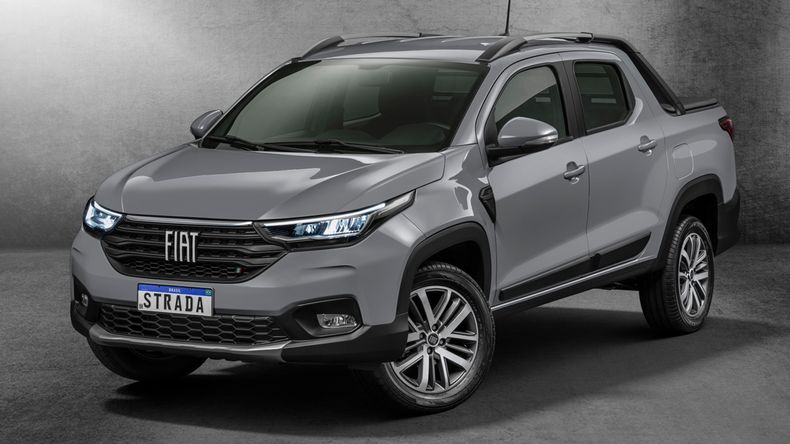 La nueva Fiat Strada está equipada con caja automática CVT.