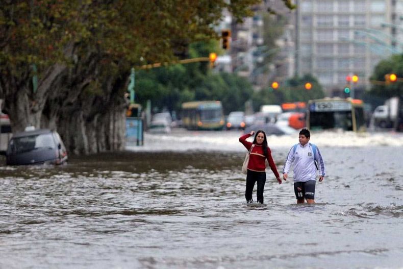 La última tormenta dejó zonas anegadas en CABA y el conurbano.
