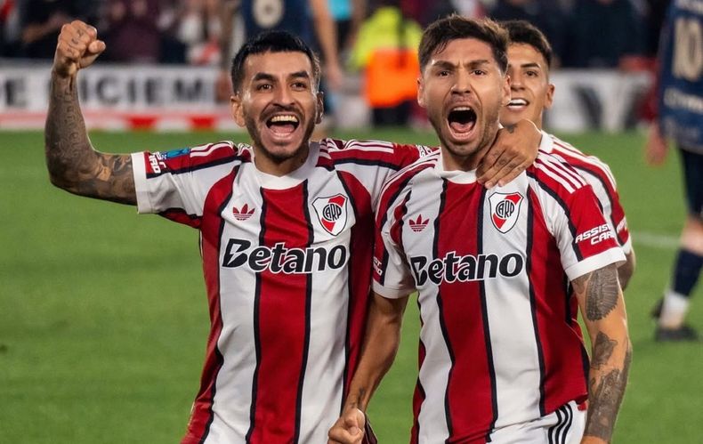 River le ganó a Argentinos Juniors en el Monumental.
