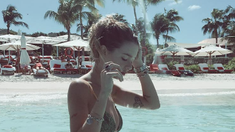 Las vacaciones de Lucía Celasco junto a su novio en St. Barth Las vacaciones de Lucía Celasco junto a su novio en St. Barth