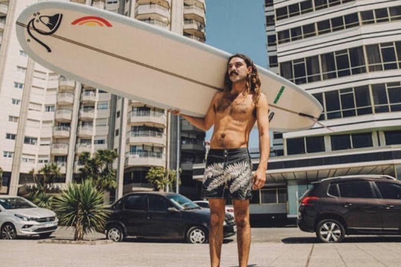 Una estrella mundial de surf para un sábado de fiesta en Chapadmalal