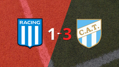atletico tucuman vencio en su casa a racing club por 3-1