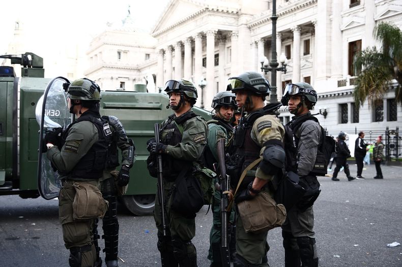 Las Fotos Más Impactantes De La Represión En El Congreso Tras La