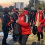 Fuerte operativo de seguridad en Córdoba para el ingreso de hinchas de River en la previa de la final ante Belgrano Fuerte operativo de seguridad en Córdoba para el ingreso de hinchas de River en la previa de la final ante Belgrano