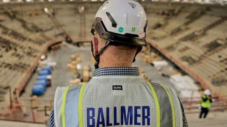 Steve Ballmer, el  multimillonario dueño del club.