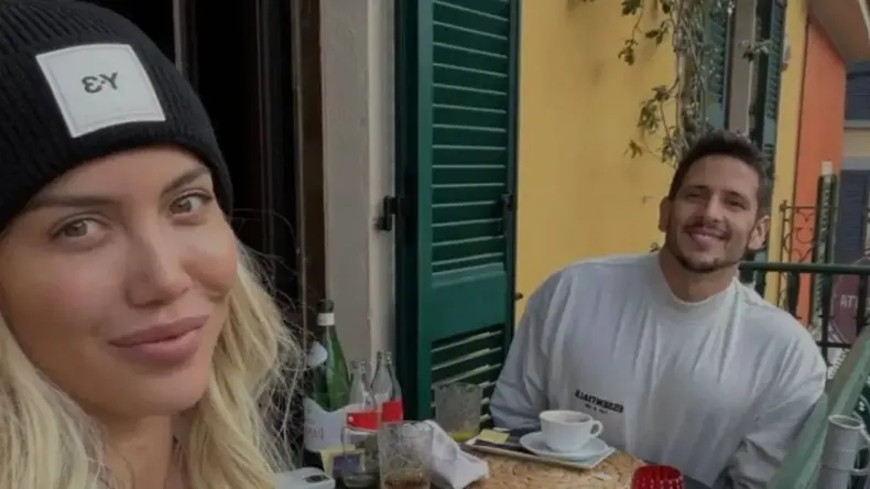 Wanda Nara y Martín Migueles.