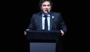 Javier Milei apuntó contra el presidente de la Feria del Libro: Gracias Kirchnerista