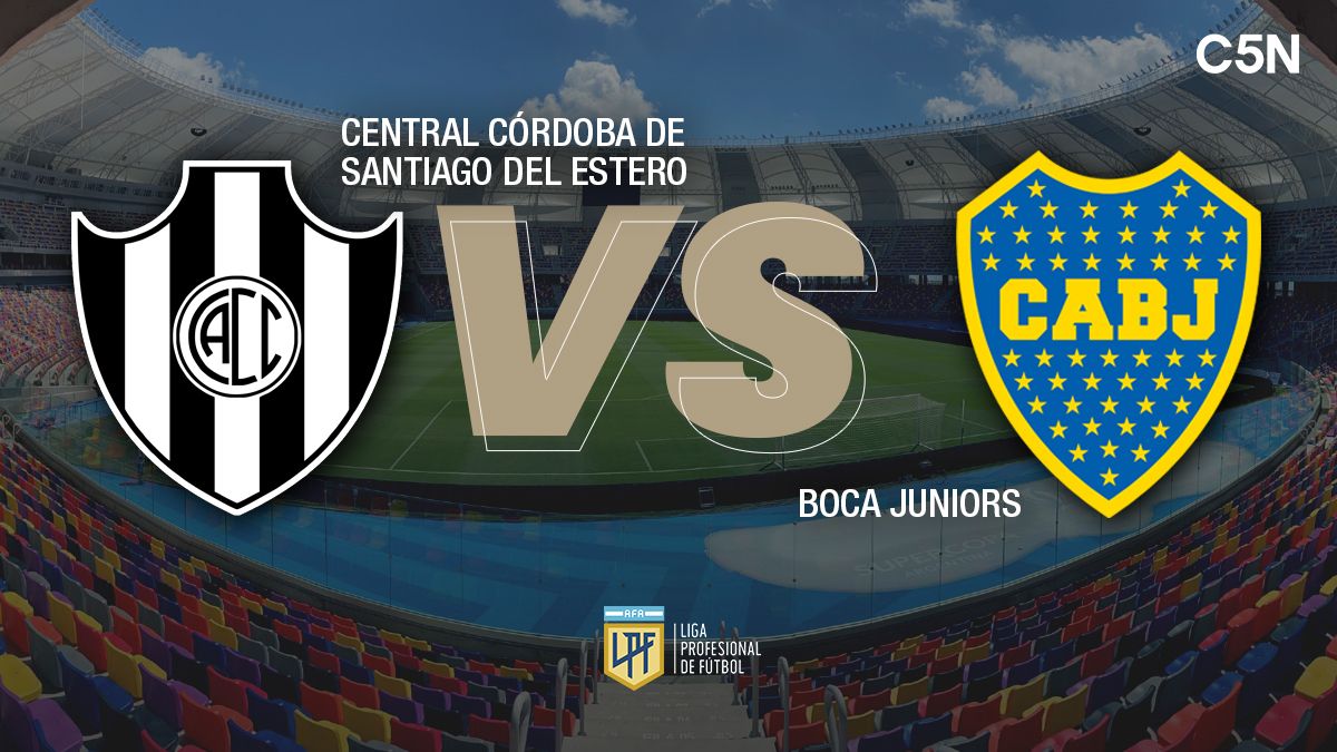 Boca empata 0-0 con Central Córdoba en Santiago del Estero