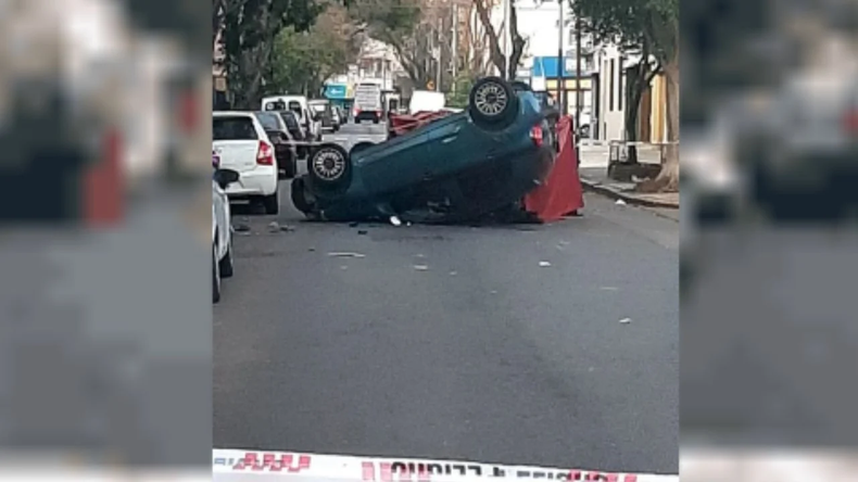 Echeverría y Combatientes de Malvinas fue escenario de uno de los choques.