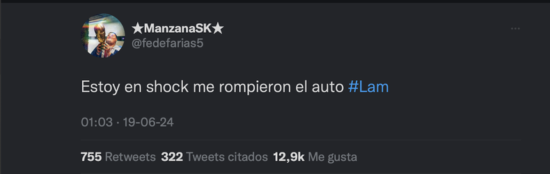 Manzana relato el episodio vivido a la salida de Telefe