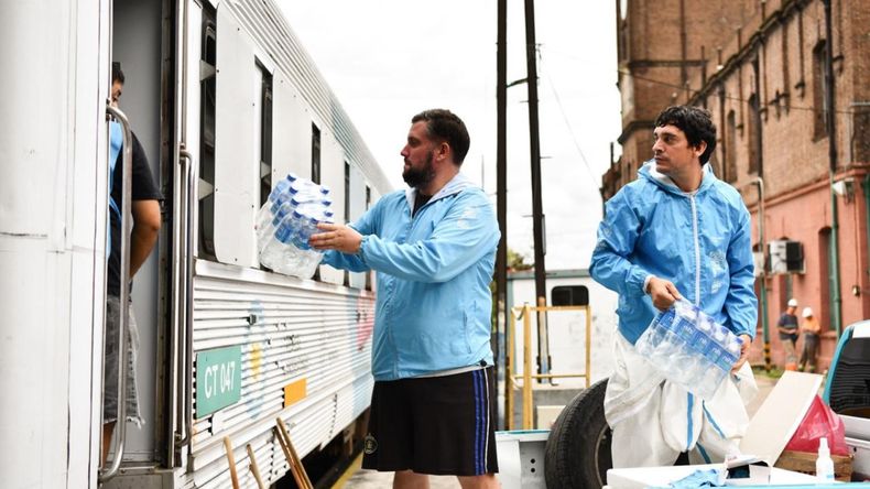Temporal en Bahía Blanca: el Gobierno enviará un tren sanitario para asistir a los vecinos