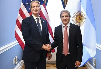 caputo llego a eeuu: participa de una cumbre del g20 y espera un encuentro clave con bessent