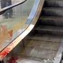 Un desperfecto en la escalera mecánica ocasionó 11 heridos.