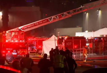 Tres personas murieron en el choque del helicóptero de este martes en Los Ángeles.