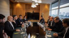 Jorge Macri recibió a representantes de la industria turística porteña. Jorge Macri recibió a representantes de la industria turística porteña.