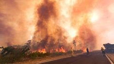 El 70% de los incendios está controlado y quedan cuatro focos activos.