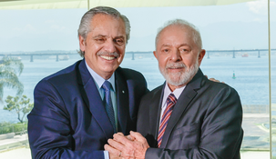 Los presidentes se encontraron en Brasil.