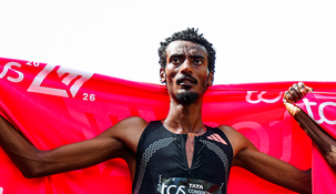 Yomif Kejelcha, el segundo hombre más veloz de la historia &nbsp;del maratón.